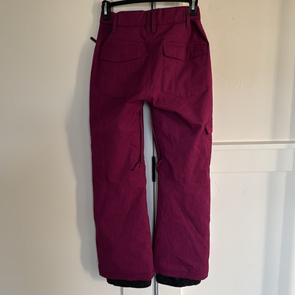 Roxy Kids Casual Bottoms in Burgundy - Picture 2 of 16
